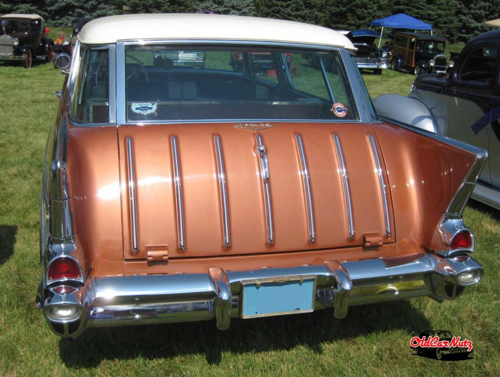 Tailfins of the 1957 Chevrolet Nomad