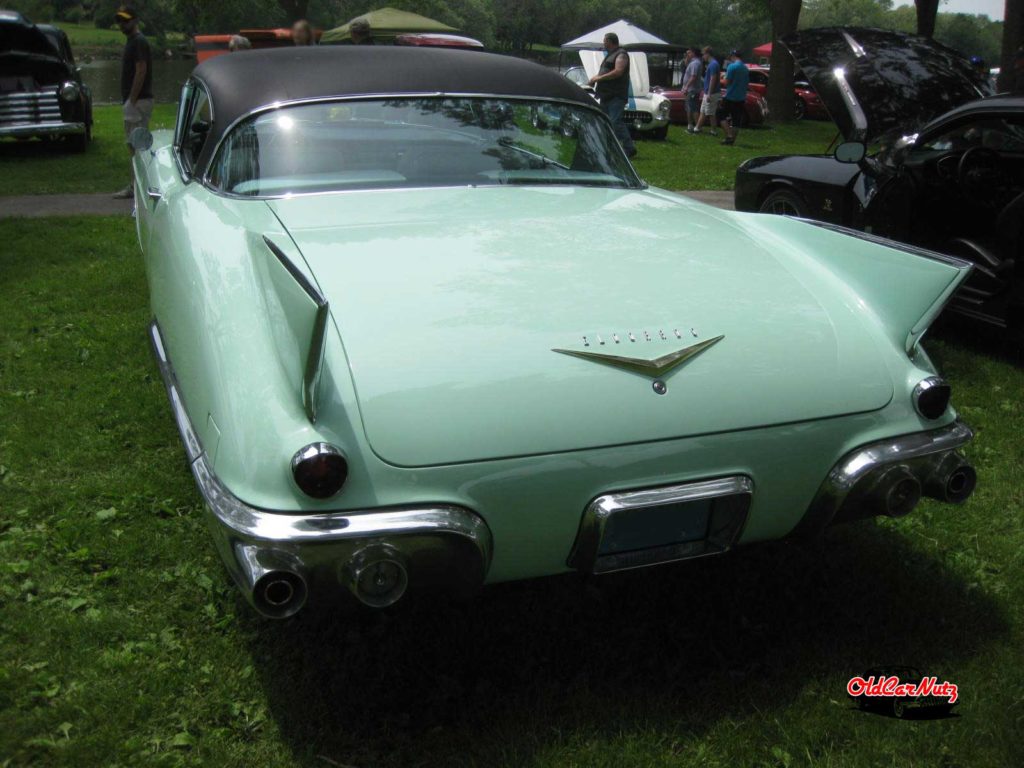 Tailfins on the 1957 Cadillac Eldorado Seville Coupe