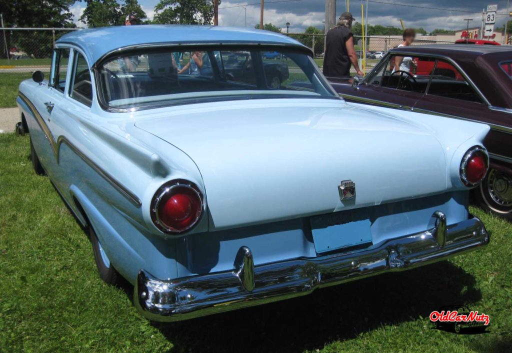 1957 Ford Custom 300 with tailfins