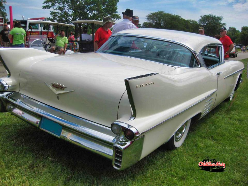 1958 Cadillac Coupe de Ville with large tailfins